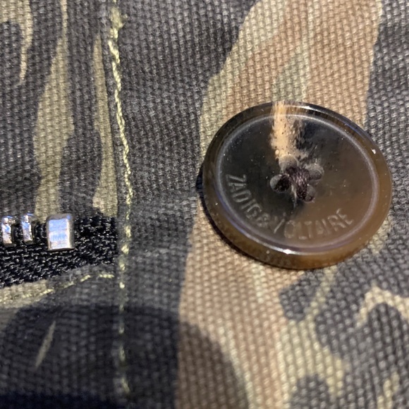 EUC Zadig & Voltaire Camouflage Mini Skirt Women’s size 38/Medium - Picture 4 of 7